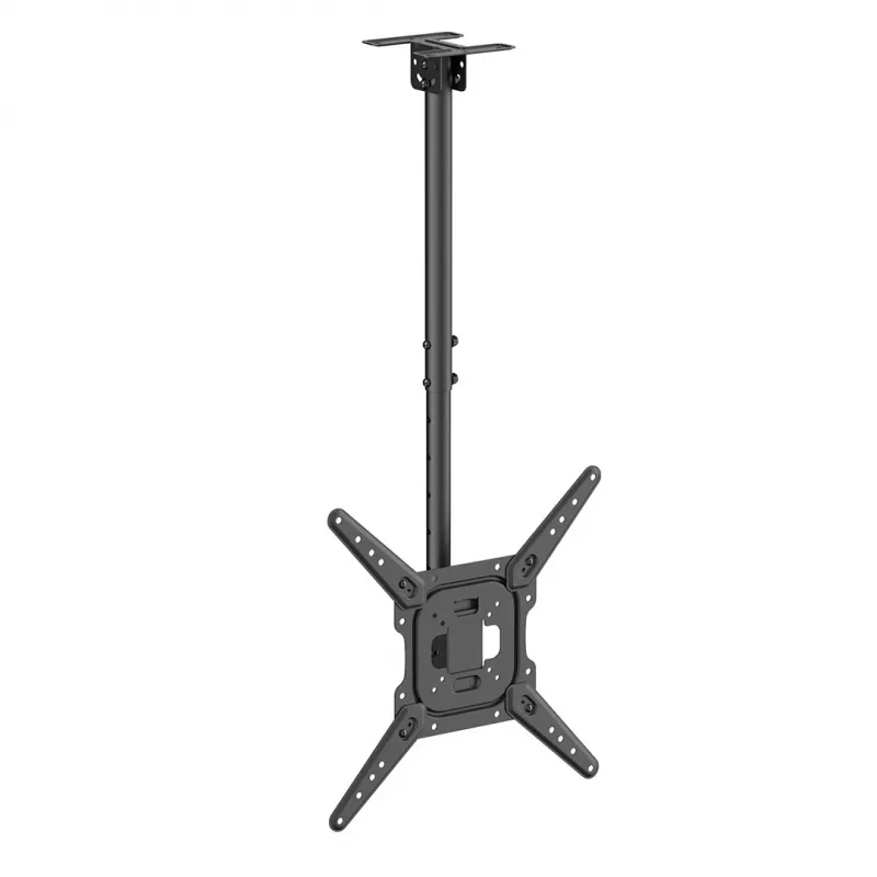 Maclean MC-174 Deckenhalterung für 23-55 Zoll Fernseher, 35 kg, VESA 400x400, Schwarz