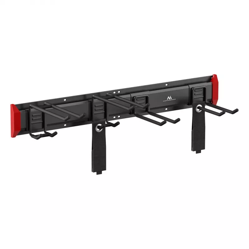 Maclean MC-178 Wandmontierter Stahl-Werkzeugorganisator, 136 kg Belastung, 816 mm breit, Lochwand-Paneel