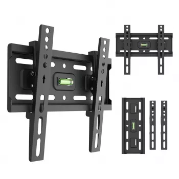 MACLEAN MC-189 Neigbarer TV-Wandhalterung für 13-43 Zoll Bildschirme, VESA 200x200, 45 kg, Schwarz
