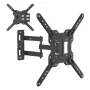 Maclean MC-759 N Feste TV-/Monitor-Wandhalterung für 23–65 inch Bildschirme, 30 kg, VESA bis 400x400, Schwarz