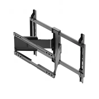 MACLEAN MC-881 N Feste TV-Wandhalterung für 37-90 Zoll Bildschirme, VESA bis 600x400, 65 kg Belastung, Schwarz