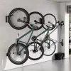 Maclean Wandmontierter Fahrradträger / -halter, max. Belastung 35 kg, verstellbarer Neigungswinkel, Stahl, MC-171