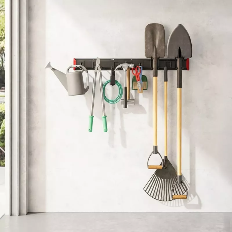 Maclean Wand-Werkzeugtafel aus Stahl, max. Belastung 228 kg, Breite 1222 mm, MC-179