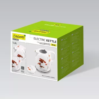 Maestro MR-066 Keramik-Wasserkocher Rot 1,5L 1200W