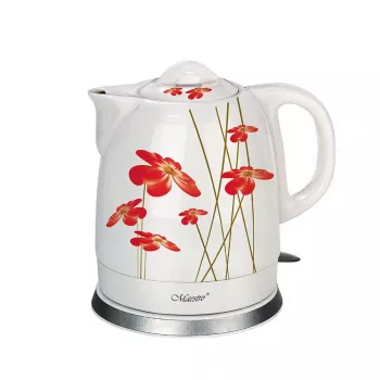 Maestro MR-066 Keramik-Wasserkocher Rot 1,5L 1200W