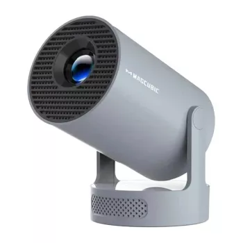 Magcubic HY300PRO+ Android 11.0 Projektor, 4K UHD Unterstützung, Wi-Fi 6, Bluetooth 5.0, 200 ANSI Lumen, Grau