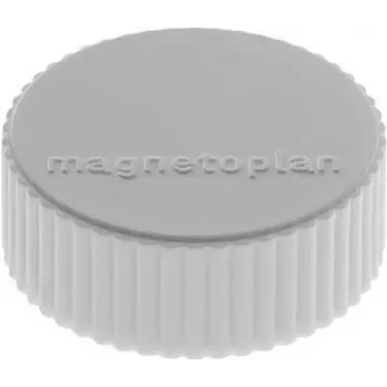 MAGNETOPLAN HOLTZ Discofix Rundmagnet Magnum, Grau, Massiver Ferritkern, 2,0 kg Haltekraft 1660001