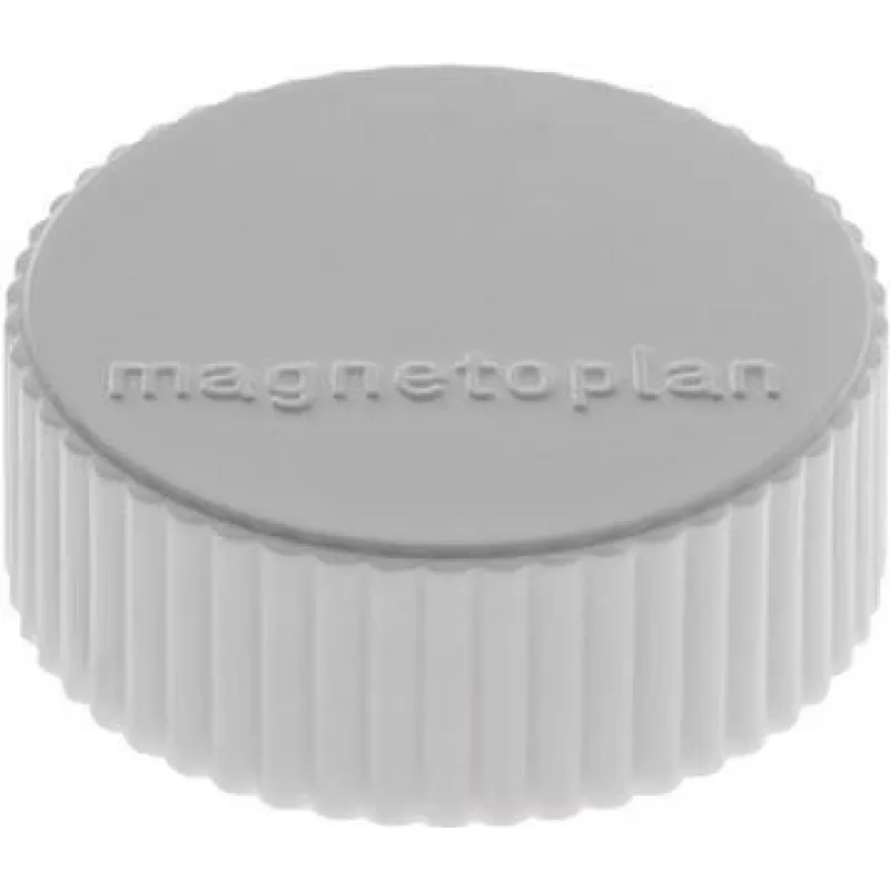 MAGNETOPLAN HOLTZ Discofix Rundmagnet Magnum, Grau, Massiver Ferritkern, 2,0 kg Haltekraft 1660001