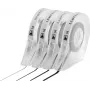 MAGNETOPLAN HOLTZ Selbstklebendes Markierungsband, Schwarz, 2,4 mm x 8 m, für Planungstafeln, 1 Rolle (40103)
