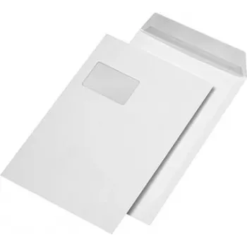 MAILMEDIA Elepa - rössler kuvert SECURITEX® Versandtasche C4 mit Fenster, 130 g/m², selbstklebend, 100 Stück (30001204)