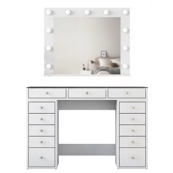 Schminktisch Kalune Design BJ118 - 2789 Weiß