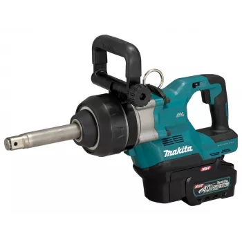 Makita 40V Max XGT 3/4 inch High-Torque Schlagschrauber-Set mit 2x 5,0Ah Akkus, Schnellladegerät und Makpac-Koffer (TW008GT201)