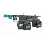 Makita Gürtel mit 3 Taschen - Schwerlast-Werkzeugtasche aus 1680D Polyester, Schwarz/Blau