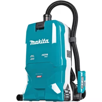 Makita Akku-Rucksackstaubsauger VC012GZ01 Blau (Werkzeug nur)