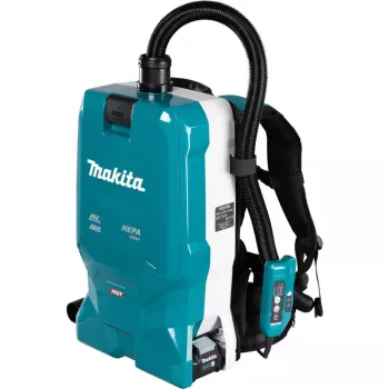 Makita Akku-Rucksackstaubsauger VC012GZ01 Blau (Werkzeug nur)