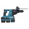 Makita DHR281PT2J 36V (2x18V) Bürstenloser SDS-Plus Bohrhammer-Set mit 2x5,0Ah Akkus, Doppelladegerät & Makpac-Koffer