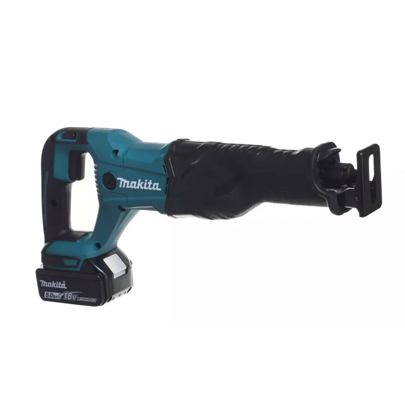 MAKITA DJR186RTE 18V LXT Akku-Säbelsäge mit 2x 5,0Ah Akkus, Schnellladegerät und Makpac-Koffer