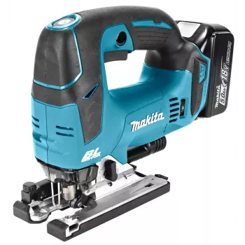 Makita DJV182RTJ 18V LXT Bürstenlose Stichsäge im Kit mit 2x5,0Ah Akkus, Ladegerät und Koffer