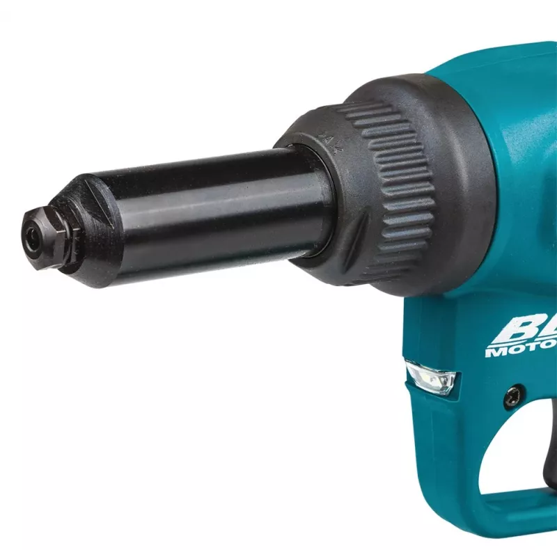 Makita DRV150ZJ 18V LXT Brushless Akku-Nietgerät (nur Gerät, 10 kN, 2,4-4,8 mm, Makpac-Koffer)