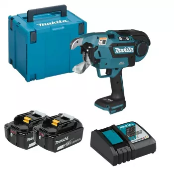 MAKITA DTR181RTJ 18V LXT Akku-Bewehrungsbindegerät Set 2x5,0Ah