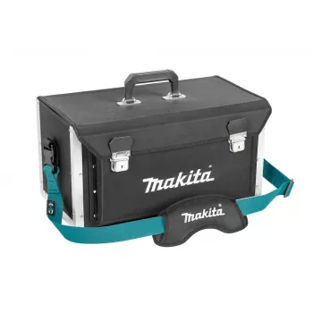 MAKITA E-15394 Offene Tragetasche für Werkzeug 50/25, 20 Taschen, 15 kg Belastung, Schwarz/Blau
