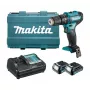 MAKITA HP333DWAE 12V Max CXT Akku-Schlagbohrschrauber, 2 x 2,0 Ah Akkus
