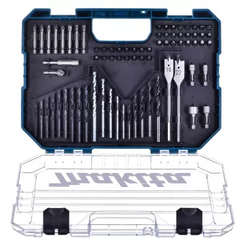 Makita ME-15126 18V LXT Akku-Schlagbohrschrauber-Set mit 70-teiligem Bit-Set, 2 Akkus, Ladegerät und Hartschalenkoffer