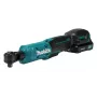 Makita WR100DSA 12V CXT Akku-Ratschenschlüssel-Set 1/4 Zoll & 3/8 Zoll Antrieb, 47,5 Nm, 2,0 Ah Akku, Ladegerät, LED-Licht