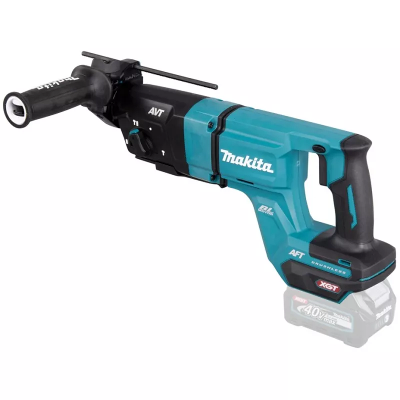 Makita XGT HR007GZ Akku-Bohrhammer, 40V Max, SDS-PLUS, Gerät nur (Blau/Schwarz)