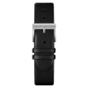 MAM MAM621 Unisex Analog Uhr 39mm Schwarzes Zifferblatt Schwarzes Lederarmband