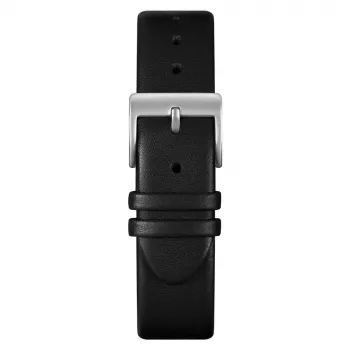 MAM MAM621 Unisex Analog Uhr 39mm Schwarzes Zifferblatt Schwarzes Lederarmband