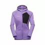 MAMMUT Aenergy Light ML Hooded Fleece Jacket Damen Lavandin-Black