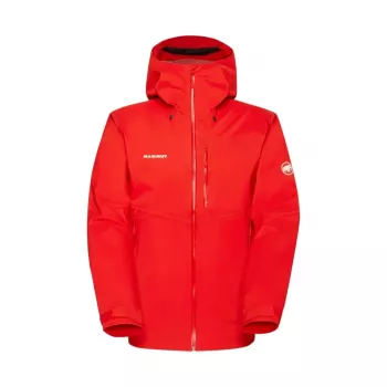 Mammut Alto Guide HS Hooded Herrenjacke Mammut Red