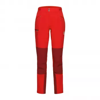 Mammut Courmayeur SO Damen Softshellhose Dunkelrot