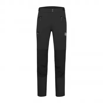 Mammut Courmayour SO Pants Herren Softshell-Wanderhose Schwarz L
