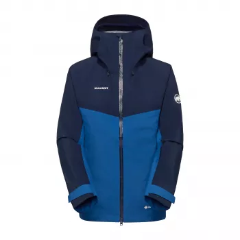 Mammut Crater IV HS Hooded Damen Hardshell Jacke Tschiel-Marine