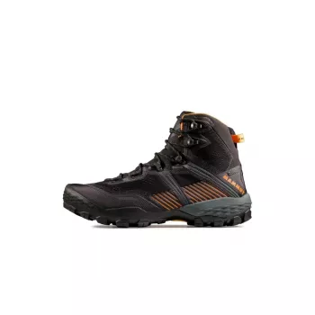 Mammut Ducan II High GTX Herren-Wanderschuhe Black-Dark Tangerine