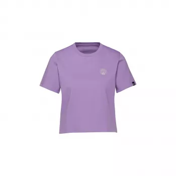 Mammut Massone Cropped Emblems Damen T-Shirt Lavandin