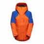 Mammut Nordwand Advanced HS Hooded Jacket Damen Eiger Orange-Eiger Blue