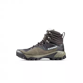 Mammut Sapuen High Goretex Herren-Wanderschuhe Dark Iguana-Black