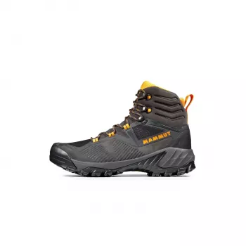 Mammut Sapuen High GTX Herren-Wanderschuhe Black-Dark Radiant