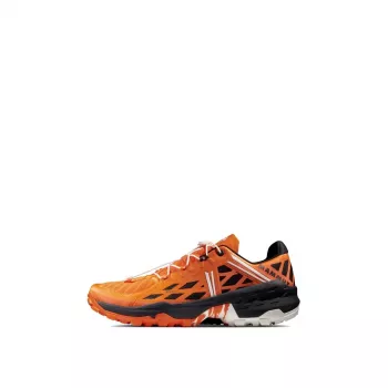 Mammut Sertig TR Low Goretex Herren Trailrunning-Schuhe Dark Tangerine/Schwarz