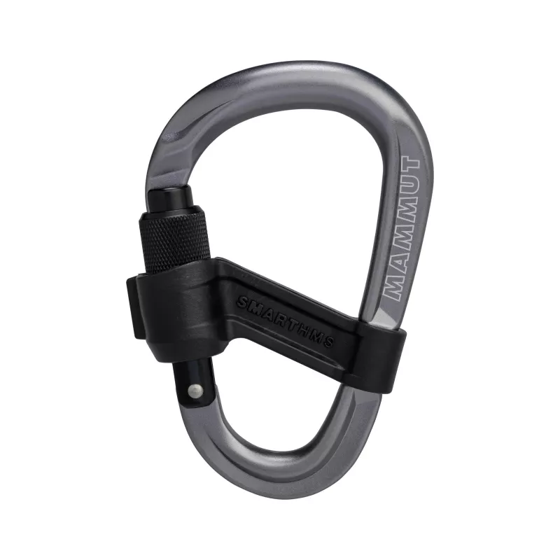 Mammut Smart HMS 2.0 Screwgate Carabiner Grey