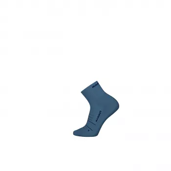 MAMMUT Trail Running Targeted Cushion Quarter Socken Tschiel-Marine