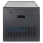 Manhattan 12-Fach USB-C Laptop-Ladeschrank auf Rollen, 65W pro Port, 780W gesamt, Stahl, Schwarz, UK- und EU-Kabel, 395x32,5x290mm Fächer