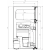Manta MM545DBK Kühlschrank 88L Schwarz