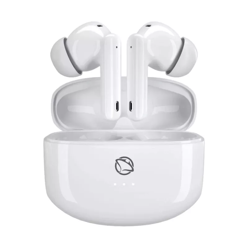 Manta MTWS008W Rytmo White True Wireless Bluetooth 5.0 Earbuds mit Ladecase