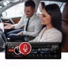 Manta RS4508 Ottawa 1-DIN Autoradio mit FM-Tuner, USB, SD-Karte, AUX, 4x40W, weißes LCD-Display, blaue Beleuchtung