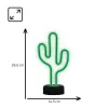 Manta SNL82GN LED Nachtlicht Kaktus Dekorative Lampe Grün