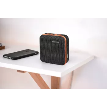 Manta SPK01GO Tragbarer Bluetooth-Lautsprecher Gold
